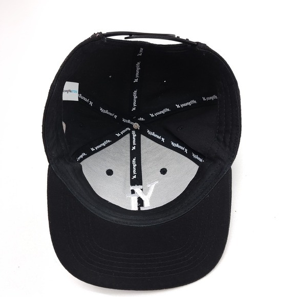 Young Life Commemorative Flat Bill Hat One Size Snapback Black Baseball Cap - Picture 9 of 9